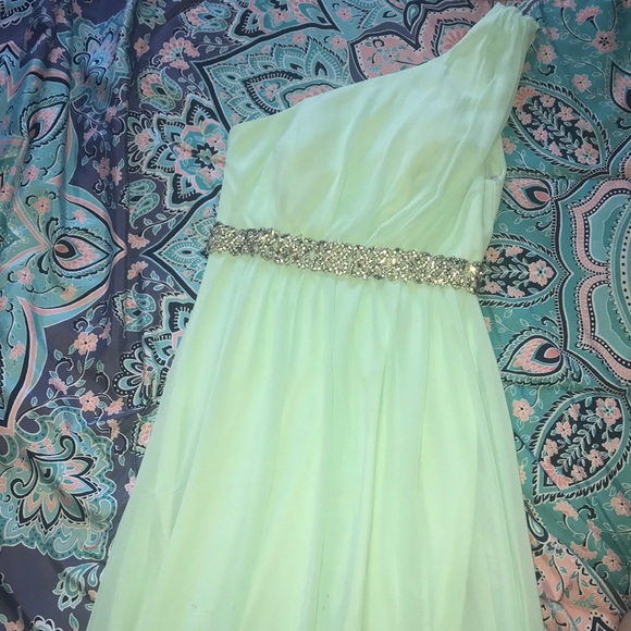 Long mint dress - Picture 2 of 2